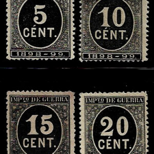 Sello Primer Centenario 0236-39 (*). Cifras