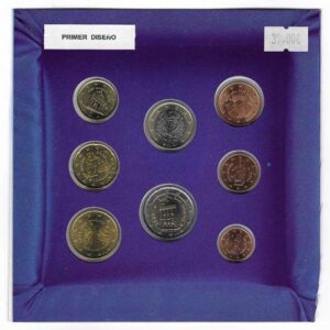 Serie monedas euro. San Marino 2002 S/C