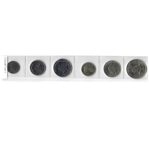 Serie Monedas Esuatini (6 Valores) S/C 2021
