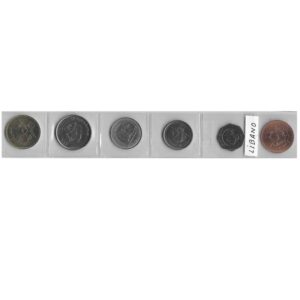 Serie Monedas Libano (6 Valores) S/C