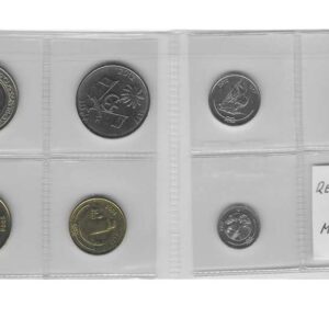 Serie Monedas Rep. Maldivas (7 Valores) S/C 2008/17