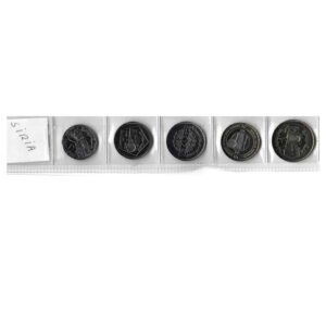 Serie Monedas Siria (5 Valores) S/C