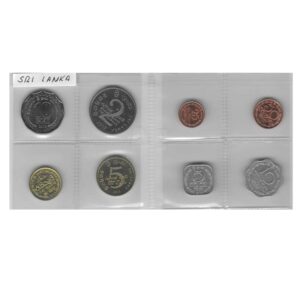Serie Monedas Sri Lanka (8 Valores) S/C