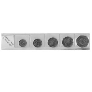 Serie Monedas Santo Tome y Principe (5 Valores) S/C 1997