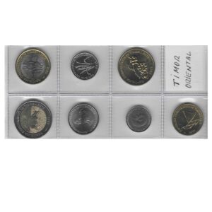 Serie Monedas Timor Oriental (7 Valores) S/C 2004/17