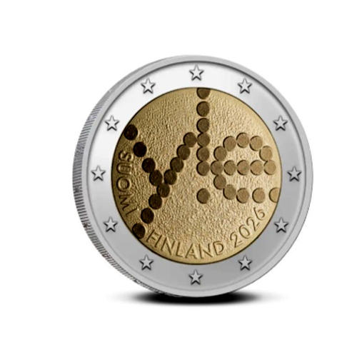 moneda 2 euros finlandia 2026