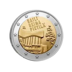 Moneda 2 euros de Finlandia 2026 Raili y Reima