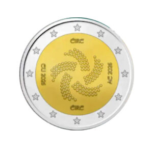 Moneda 2 euros de Irlanda 2026 Presidencia UE