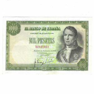 Billete Estado Español 1000 pesetas Madrid 1949 EBC-