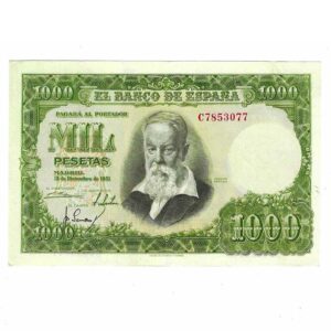 Billete Estado Español 1000 pesetas Madrid 1951 EBC