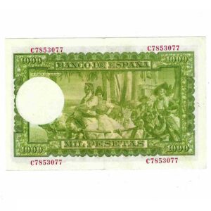 Billete Estado Español 1000 pesetas Madrid 1951 EBC