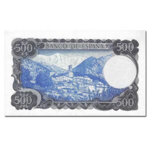 Billete Estado Español 0500 pesetas Madrid 1971 EBC