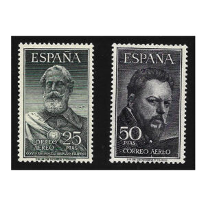 Sello 1124-25. Legazpi y Sorolla
